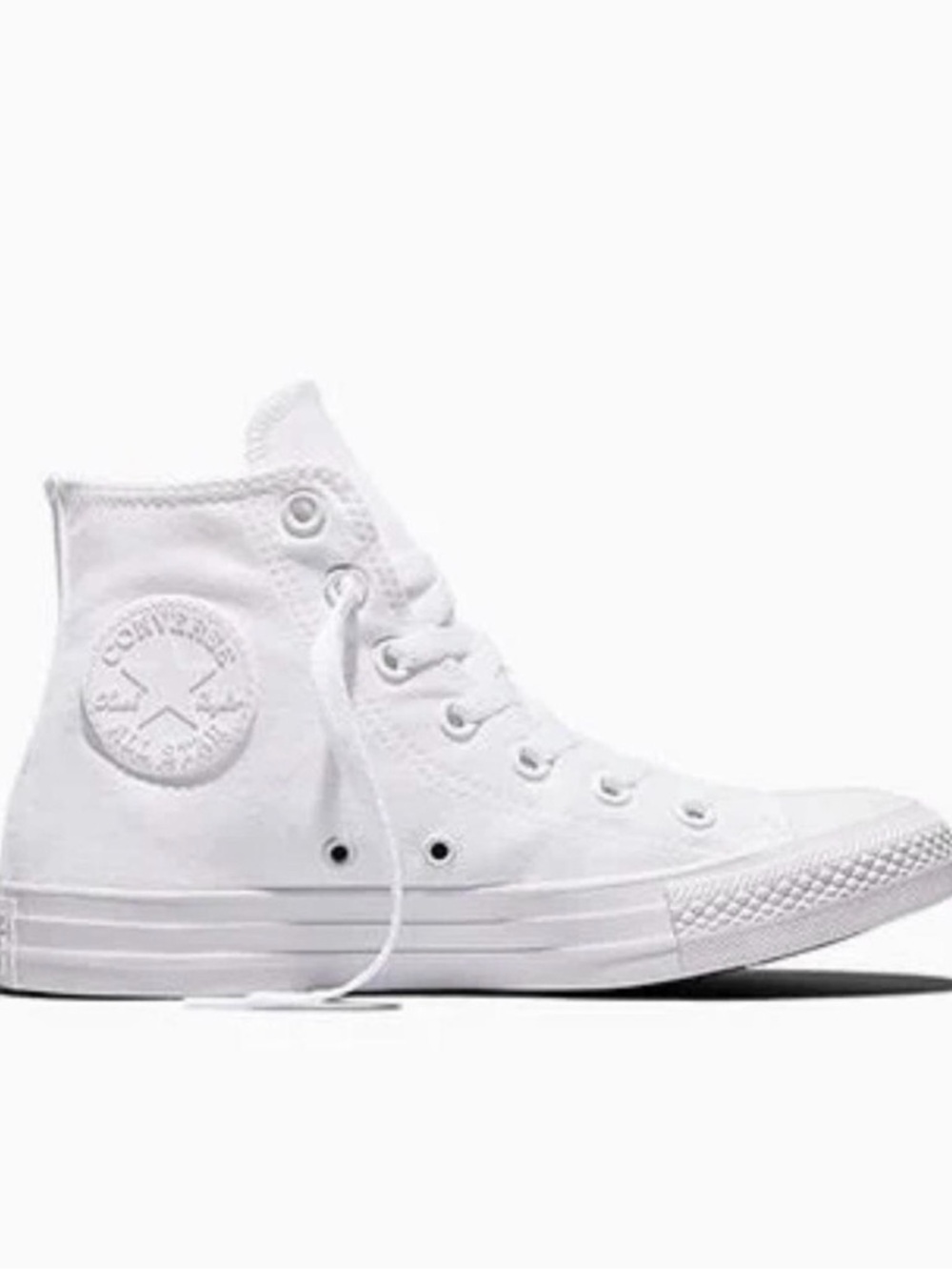 Converse High Top Canvas Sneakers - White